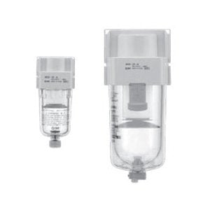 SMC AF40-N04-Z-A 1.0 MPA Operating Pressure, 1/2 INCH NPT Port, 4000 ANR Flow Rate, AF Series, AIR Filter, Body Size 40, Female Port, Polycarbonate Material
