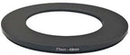 YAMAFOO 77mm to 49mm Step-Up Ring/Step Down Rings Filter Adapter for All Brands UV ND CPL Metal Ring Step-Up Rings Adapter Filter,Black (77-49)