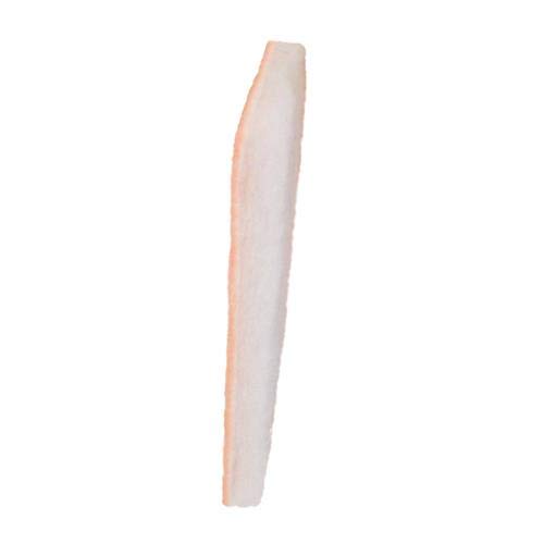 HVAC/Air Filter Media Roll, Orange/White MERV8 Polyester Media with a Heavy Dry Tackifier - 1 inch x 25 inch x 6 Foot