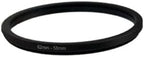 YAMAFOO 62mm to 58mm Step-Up Ring/Step Down Rings Filter Adapter for All Brands UV ND CPL Metal Ring Step-Up Rings Adapter Filter,Black (62-58)