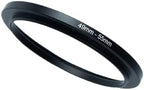 YAMAFOO 49mm to 55mm Step-Up Ring/Step Down Rings Filter Adapter for All Brands UV ND CPL Metal Ring Step-Up Rings Adapter Filter,Black (49-55)
