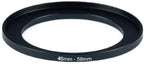 YAMAFOO 46mm to 58mm Step-Up Ring/Step Down Rings Filter Adapter for All Brands UV ND CPL Metal Ring Step-Up Rings Adapter Filter,Black (46-58)