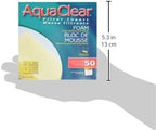 AquaClear 50 Foam Filter Inserts, Aquarium Filter Replacement Media, 3 Count (Pack of 1), A1394