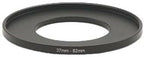 YAMAFOO 37mm to 62mm Step-Up Ring/Step Down Rings Filter Adapter for All Brands UV ND CPL Metal Ring Step-Up Rings Adapter Filter,Black (37-62)