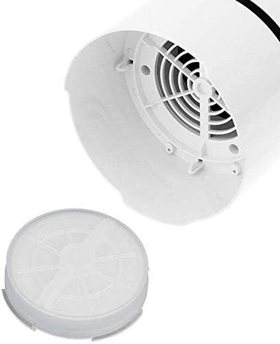 Air Purifier Small Portable Air Cleaner for Bedroom with HEPA Filter, Upgraded Low Noise Home Air Purifiers (White Filter)