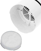Air Purifier Small Portable Air Cleaner for Bedroom with HEPA Filter, Upgraded Low Noise Home Air Purifiers (White Filter)