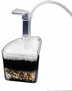 Corner Filter Up to 40 Gal ea. Air Driven Bio Sponge Ceramic for Fry Shrimp Fish Tank Aquarium