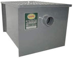 Commercial Carbon Steel Grease Trap Interceptor 14lb - PDI Approved - NSF