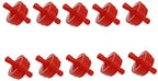 10 Pack 298090 Fuel Filter Replace for BS 298090 298090S 5018 Toro 42-5240 56-6360 John Deere AM107314 LG298090 LG298090S PT4265 Lawn Mower Fuel Filter