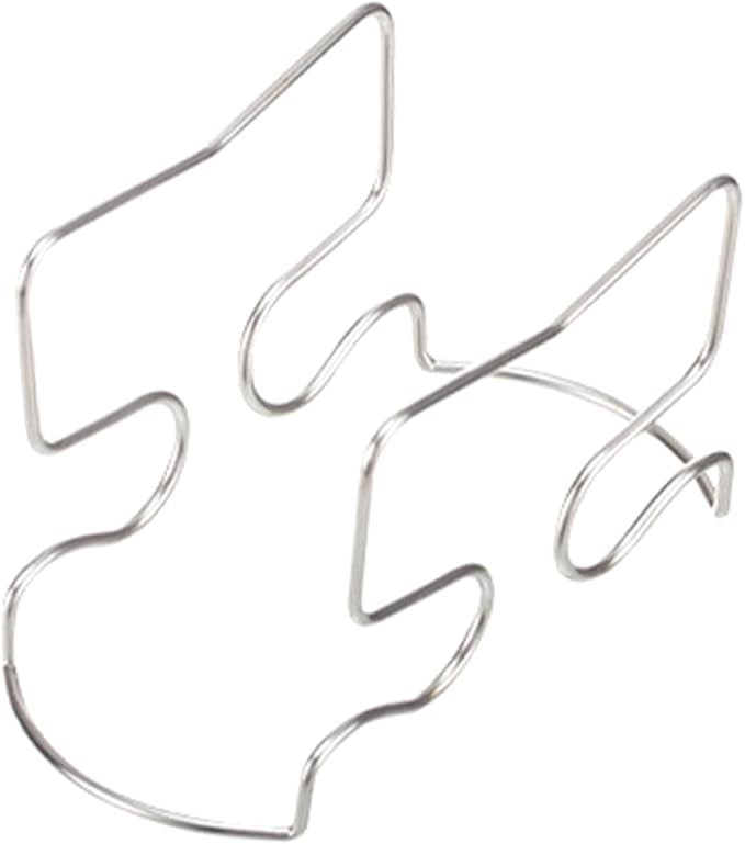 Garneck Hanging Ear Coffee Dripper Stand Portable Stainless Steel Filter Holder for Easy Brewing and Stable Rack for Drip Coffee Extraction