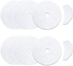 10 PCS Dryer Exhaust Filter for Panda Dryer Filter-365 days QA-Universal Lint Filter Cloth Dryer Replacement Include 8 Exhaust Filters & 2 Air Intake Filters fit for Magic Chef/Son ya-BY AMI PARTS