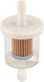 Powtol 691035 493629 Fuel Filter for Brigs Straton 40 micron 1/4 Inline Fuel filter 12hp 17.5hp 27hp 35hp Engines Replace 49019-7001 7-07061 Lawn Mower Replacement Parts (Pack of 3)