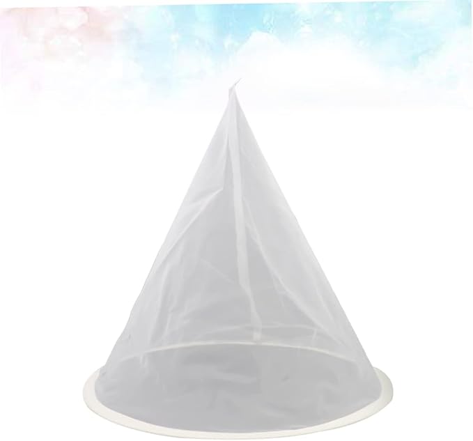 KICHOUSE Practical Mesh Honey Filter Tool Gauze Filter Net for Homemade Honey Drinks Kitchen Use