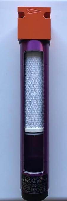 120 CFM, Tsunami 1" NPT Industrial Coalescing Oil Removing Filter, Removes Oil Aerosols and Smaller Particulates from Compressed Air Lines