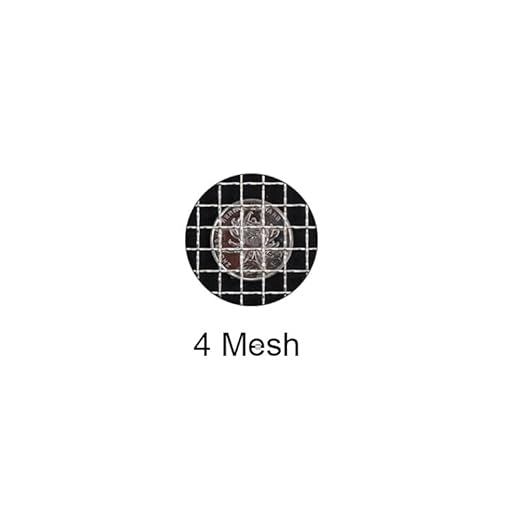 1pc Mesh Filtration Wire Screen, 4 Mesh Size 7.5-100cm Weave Wire Mesh Sheet, for Industrial Filters Sheet Filtration Screen(12 * 35 inch)