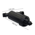 Multi-Size Y Strainer 3/4 to 1 - Durable Inline Mesh Filter for Farm Equipment/Garden Hose Water Treatment(3/4")