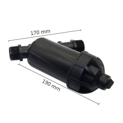 Multi-Size Y Strainer 3/4 to 1 - Durable Inline Mesh Filter for Farm Equipment/Garden Hose Water Treatment(1")