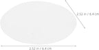 300pcs White round Disposable Coffee Filters 64mm for Drip Coffee Makers Sediment-free Filtration Paper Portable Accessories for Home and Office Use