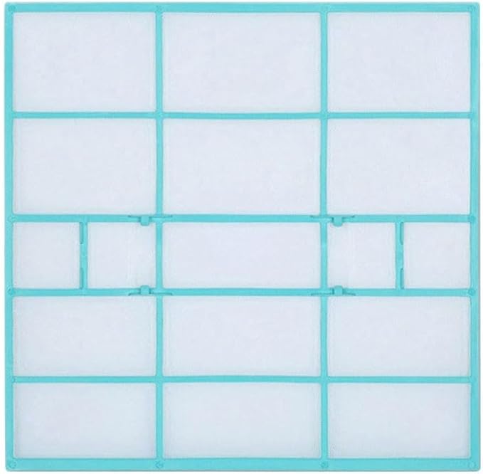 Air Conditioner Filter for Hanging Indoor Unit, Anti-Dust Plastic Mesh Filter Screen Compatible with Hualing Split System Air Conditioners(32.5 * 32cm)