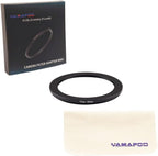 YAMAFOO 77mm to 62mm Step-Up Ring/Step Down Rings Filter Adapter for All Brands UV ND CPL Metal Ring Step-Up Rings Adapter Filter,Black (77-62)