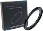 YAMAFOO 77mm to 58mm Step-Up Ring/Step Down Rings Filter Adapter for All Brands UV ND CPL Metal Ring Step-Up Rings Adapter Filter,Black (77-58)