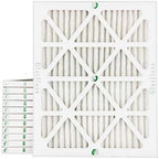 Glasfloss ZL 18x25x1 MERV 13 (FPR 10) Air Filters for AC and Furnace. Case of 12. Actual Size: 17-1/2 x 24-1/2 x 7/8