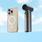 joic 130,000 RPM Powerful 100 Speed Portable Fan, High Speed Turbo Air Blower/Cleaner, 8000mAh Battery Handheld USB C Rechargeable, For Heat Beach Camping BBQ Cooling Hiking Gift For Men Women Kids