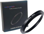 YAMAFOO 40.5mm to 46mm Step-Up Ring/Step Down Rings Filter Adapter for All Brands UV ND CPL Metal Ring Step-Up Rings Adapter Filter,Black (40.5-46)