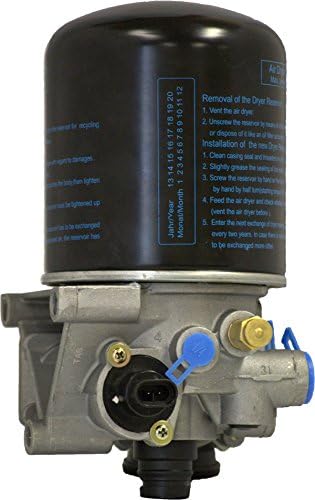 Torque R955205 Air Dryer for Wabco System Saver 1200 Series, 12V Air Filter for Peterbilt (Replaces Wabco 4006110500, Midland 955205, Haldex 955205) (TR955205)
