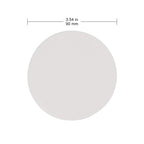 Labasics Qualitative Filter Paper Circles, 90 mm Diameter Cellulose Filter Paper with 15-20 Micron Particle Retention Medium Filtration Speed, Pack of 100