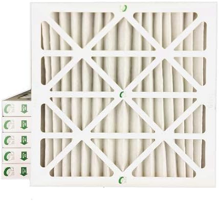 Glasfloss ZL 24x24x2 MERV 13 (FPR 10) 2" Inch Air Filters for AC and Furnace. Case of 12. Actual Size: 23-3/8 x 23-3/8 x 1-3/4