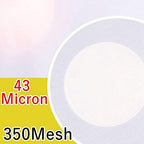 Fine Filter Mesh Nylon Fabric, Recycling Screens for Kitchen Filtration Food Wine 80-500 Mesh(350mesh 43micron,1x1 meter)