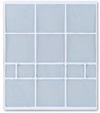 Air Conditioner Dustproof Filter Screen for Hisense Indoor Unit, Accessory for Hanging AC(30x35cm)