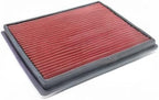 DNA Motoring AFPN-018-RD Clean Air Washable Drop In Panel Air Filter Enhance Engine Performance Power & Acceleration Improve [Compatible with 99-17 Chevy Suburban Silverado]