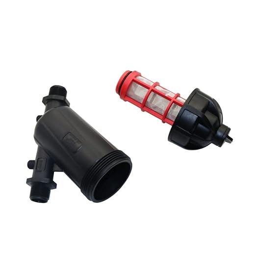 Multi-Size Y Strainer 3/4 to 1 - Durable Inline Mesh Filter for Farm Equipment/Garden Hose Water Treatment(3/4")