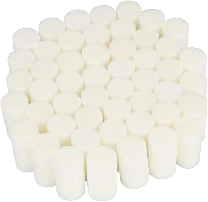 Fdit 50 Pcs Pump Filter Part Electric High Pressure Water Filters for Compressor Air Compressor System