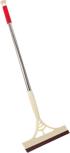 Multifunctional Water Squeegee Broom Glass Window Cleaner with Floor Scraper, Dry and Wet Use Household Squeegee for Bathroom, Kitchen, and Car Glass –, Khaki