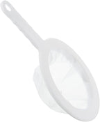 PATIKIL 9"x6" Food Filter Strainer, 100 Mesh, White, Polypropylene, Nylon