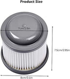 KEEPOW PVF110 Replacement Filters for Black & Decker BDH2000PL Pivot Vacuum (8 Pack)