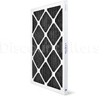 14x20x1 Air Filter AIRx ODOR MERV 7 Carbon Pleated Air Filter - Made in the USA - Box of 6