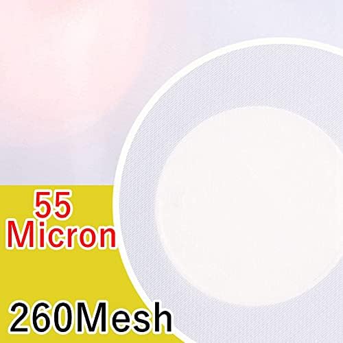 Fine Filter Mesh Nylon Fabric, Recycling Screens for Kitchen Filtration Food Wine 80-500 Mesh(140mesh 109micron,1x10 meter)