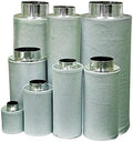 Funk Filters 8" x 24" Activated Carbon Scrubber Odor Control Filters + Prefilter