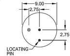 2 PCS TORQUE Air Spring Bag for Volvo Trucks Replacement For Firestone 8468, W01-M58-8468, Volvo 21132005 (2 x TR8468_01_)