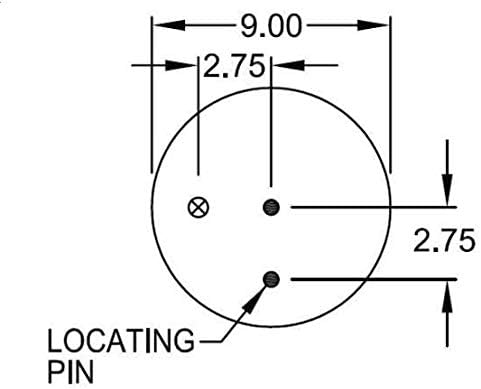 TORQUE Air Spring Bag for Volvo Trucks (Replaces Firestone 8468, W01-M58-8468, Volvo 21132005) (TR8468)