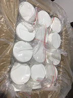 50 Synthetic Filter Discs 90mm"Wide Mouth" Size Used for Mushroom Cultivation (50)