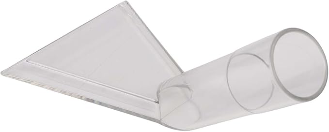 Upholstery Nozzle Spray Extraction Tool Carpet Sofa Cleaner Attachment,Transparent Design, Clear Tips Plastic Vacuum Accessory For Portable Truck Cleaning Equipment Fabric Furniture(small clear tip)