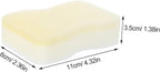 15pcs Reusable Dry Cleaning Sponge for Lamp Shade Cleaner Sponges for Soot and Pet Hair for Curtains and Artworks White Small Waist Design