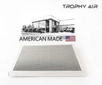 Washable & Reusable Electrostatic HVAC AC/Furnace Air Filter, Lasts a Lifetime, 6 Stage Permanent Air Filter, Healthier Home or Office, Made in The USA - Increases Airflow (20x24x1)