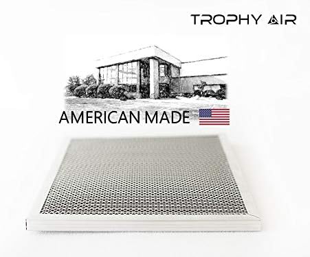 Washable & Reusable Electrostatic HVAC AC/Furnace Air Filter, Lasts a Lifetime, 6 Stage Permanent Air Filter, Healthier Home or Office, Made in The USA - Increases Airflow (14x14x1)