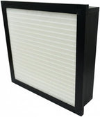 24x24x4 Mini-Pleat Synthetic Panel Air Filter – 4” – Single Header Plastic Frame – MERV 15 ASHRAE 52.2 – High-Efficiency HVAC Filter for Commercial & Industrial Use – (Pack of 3)